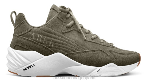 Arkk Copenhagen Paris 646V178 ARKK Copenhagen tencraft daim w13 gomme militaire douce