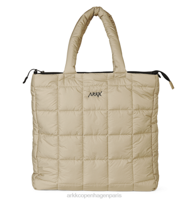 Arkk Copenhagen Paris 646V271 ARKK Copenhagen cabas rembourré noir clair du désert
