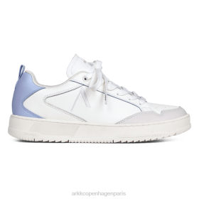 Arkk Copenhagen Sneakers Femme 646V114 ARKK Copenhagen visuklass cuir stratr65 blanc bleu xénon