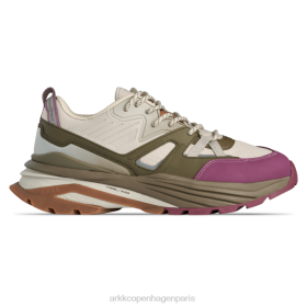 Arkk Copenhagen Sneakers Femme 646V21 ARKK Copenhagen duratek-l nylon tx-22 olive militaire gris chaud
