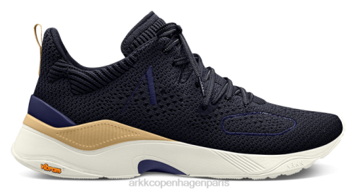 Arkk Copenhagen Sneakers Femme 646V69 ARKK Copenhagen Forthline FG Pet Vulkn Vibram bleu patriote de minuit