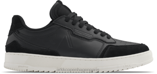 Chaussures Arkk Copenhagen 646V104 ARKK Copenhagen cuir novaklass startr65 guimauve noire