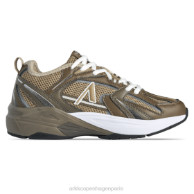 Chaussures Arkk Copenhagen 646V158 ARKK Copenhagen oserra maille s-sp vison argenté kaki foncé