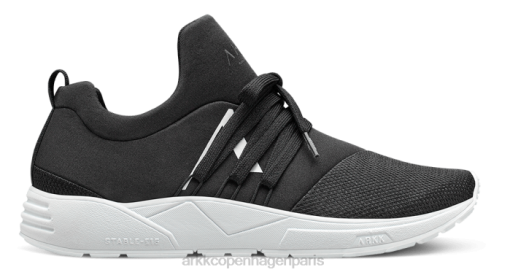 Chaussures Arkk Copenhagen 646V215 ARKK Copenhagen corbeau maille animal de compagnie s-e15 noir de jais blanc