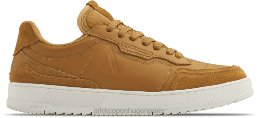 Chaussures Arkk Copenhagen 646V35 ARKK Copenhagen stratr65 en cuir novaklass guimauve dorée inca
